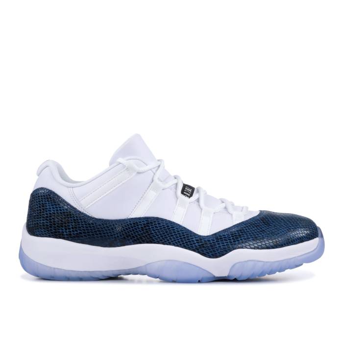 ナイキ エアジョーダン Air Jordan 【 Jordan 11 Retro Low \u0027Navy Snakeskin\u0027 2019 Men White/Black-Navy 】 レトロ メンズ 白いこと 白いこと