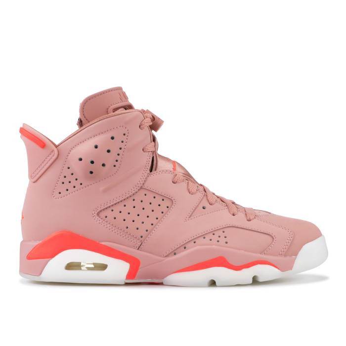 ナイキ エアジョーダン Air Jordan 【 Aleali May X Wmns Jordan 6 Retro 'Millennial Pink' Women Rust Pink/Bright Crimson 】 レトロ レディース pink ピンク クリムゾン|スニケス
