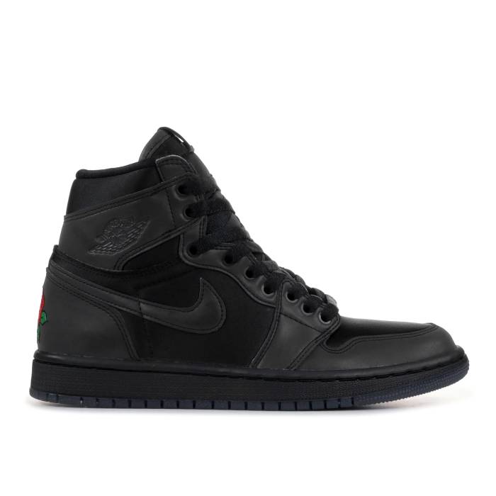 ナイキ エアジョーダン Air Jordan 【 Rox Brown X Wmns Jordan 1 Retro High Og Black Women Black/Black-Metallic Gold 】 茶色 ブラウン レトロ ハイ レディース 黒色 ブラック ゴールド