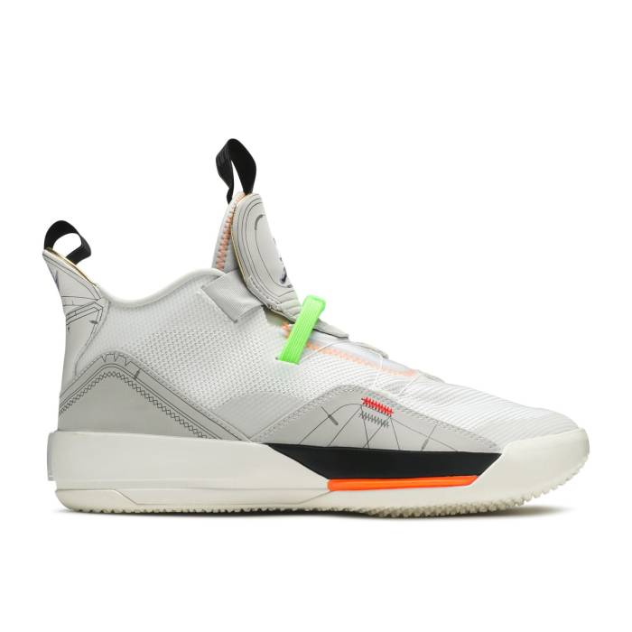 ナイキ　エアジョーダン Air Jordan 【 Jordan 33 'Vast Grey' Men Vast Grey/Cone-Sail-White 】 メンズ 灰色 グレー