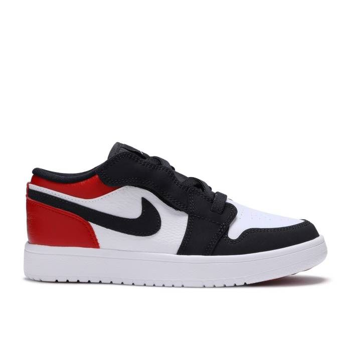 ナイキ エアジョーダン Air Jordan 【 Jordan 1 Low Alt Ps 'Black Toe' Youth White/Black-Gym Red 】 ジュニア キッズ 白色 ホワイト Red 赤・レッド|スニケス
