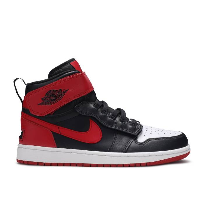 ナイキ エアジョーダン Air Jordan 【 Jordan 1 High Flyease \u0027Black Toe\u0027 Men Black/Gym Red/White/Black 】 ご機嫌 メンズ 黒いこと 黒いこと Red 赤・赤いこと 白いこと 白いこと