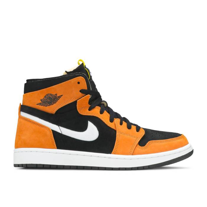 ナイキ エアジョーダン Air Jordan 【 Jordan 1 High Zoom Comfort \u0027Rookie Of The Year\u0027 Men Black/White/Monarch/Opti Yellow 】 ご機嫌 望遠レンズ メンズ 黒いこと 黒いこと 白いこと 白いこと モナーク yellow 黄味がかった・黄色