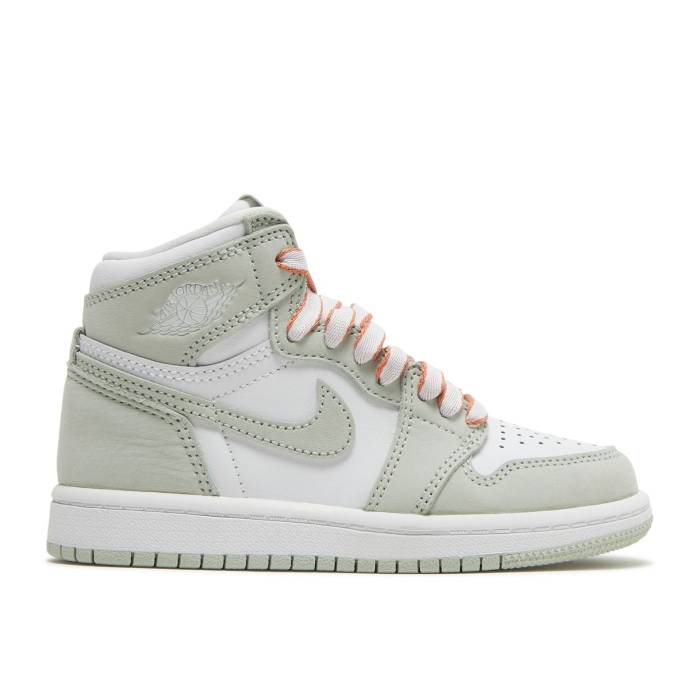 ナイキ エアジョーダン Air Jordan 【 Jordan 1 Retro High Og Ps eafoam Youth Seafoam/Healing Orange/White 】 レトロ ハイ ジュニア キッズ orange 橙・オレンジ 白色 ホワイト