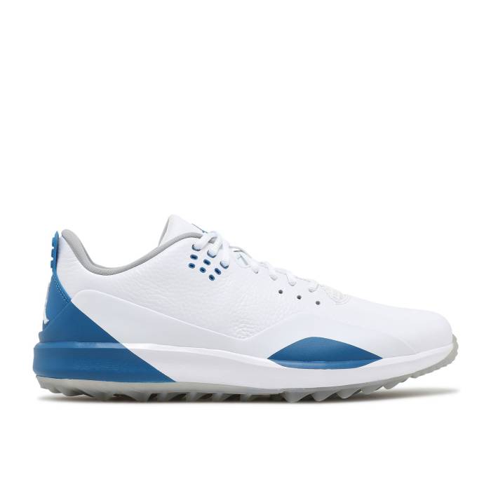 ナイキ　エアジョーダン Air Jordan 【 Jordan Adg 3 'White Military Blue' Men White/Metallic Silver/Military Blue 】 メンズ 白色 ホワイト Silver 銀色・シルバー 青色 ブルー