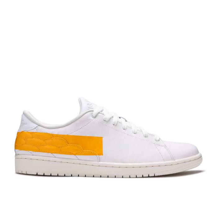ナイキ エアジョーダン Air Jordan 【 Jordan 1 Centre Court \u0027University Gold\u0027 Men White/Sail/University Gold 】 厚地の外套 メンズ 白いこと 白いこと ゴールド