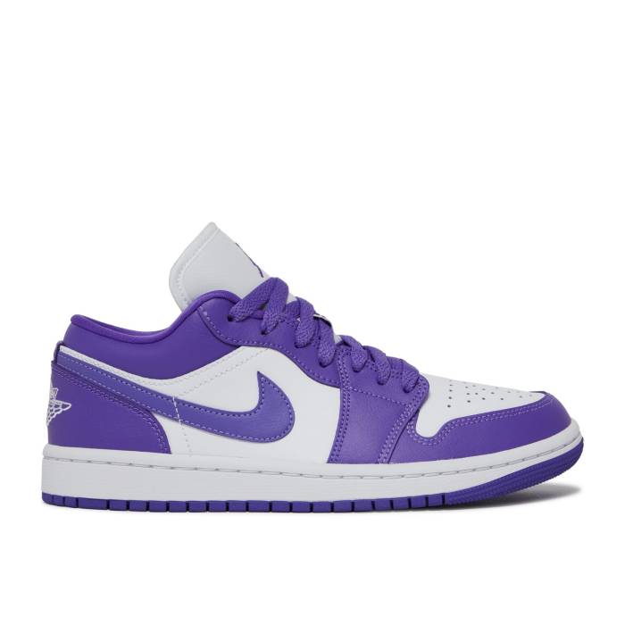 ナイキ エアジョーダン Air Jordan 【 Wmns Jordan 1 Low \u0027Psychic Purple\u0027 Women Psychic Purple/Psychic Purple/White 】 レディース Purple 紫・パープル 白いこと 白いこと