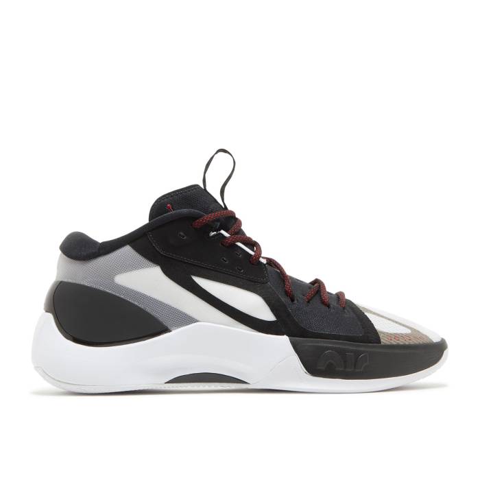ナイキ エアジョーダン Air Jordan 【 Jordan Zoom Separate Pf \u0027Black Sky Grey\u0027 Men Black/White/Sky Grey/Gym Red 】 望遠レンズ 天の原 メンズ 黒いこと 黒いこと 白いこと 白いこと 天の原 薄墨色 薄墨色 Red 赤・赤いこと