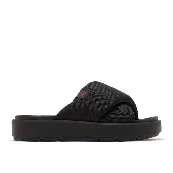 ナイキ エアジョーダン Air Jordan 【 Wmns Jordan Sophia Slide 'Black Fire Red' Women Black/Black/Fire Red 】 Slide サンダル ファイア レディース 黒色 ブラック ファイア Red 赤・レッド|スニケス