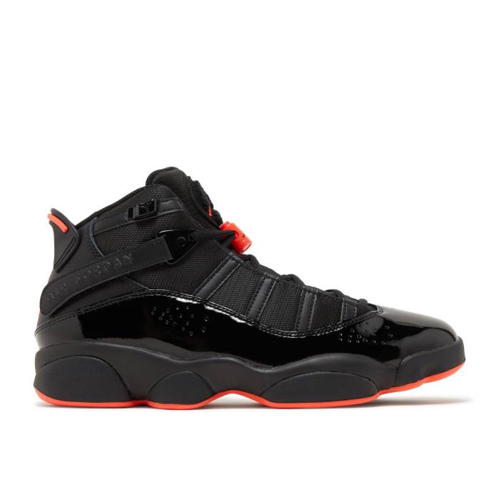ナイキ エアジョーダン Air Jordan 【 Jordan 6 Rings \u0027Black Infrared\u0027 Men Black/Infrared 23/Black 】 輪っか メンズ 黒いこと 黒いこと