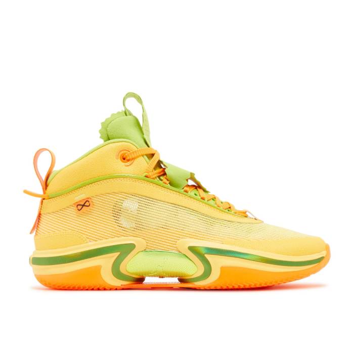 ナイキ エアジョーダン Air Jordan 【 Jayson Tatum X Jordan 36 Nitro Taco Jay Men Citron Pulse/Atomic Green/Cone/Black 】 メンズ green 緑・グリーン 黒色 ブラック