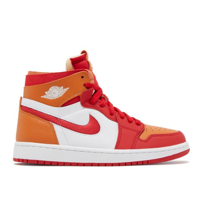 ナイキ エアジョーダン Air Jordan 【 Wmns Jordan 1 Zoom Air Comfort \u0027Fire Red Hot Curry\u0027 Women Fire Red/Hot Curry/White/Fire Red 】 望遠レンズ Red 赤・赤いこと レディース 火の手 Red 赤・赤いこと カリー 白いこと 白いこと