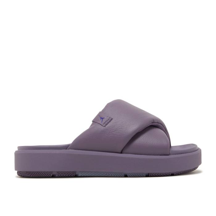 ナイキ　エアジョーダン Air Jordan 【 Wmns Jordan Sophia Slide 'Canyon Purple' Women Canyon Purple/Dark Concord/Black 】 Slide サンダル レディース Purple 紫・パープル コンコルド・コンコード 黒色 ブラック｜スニケス