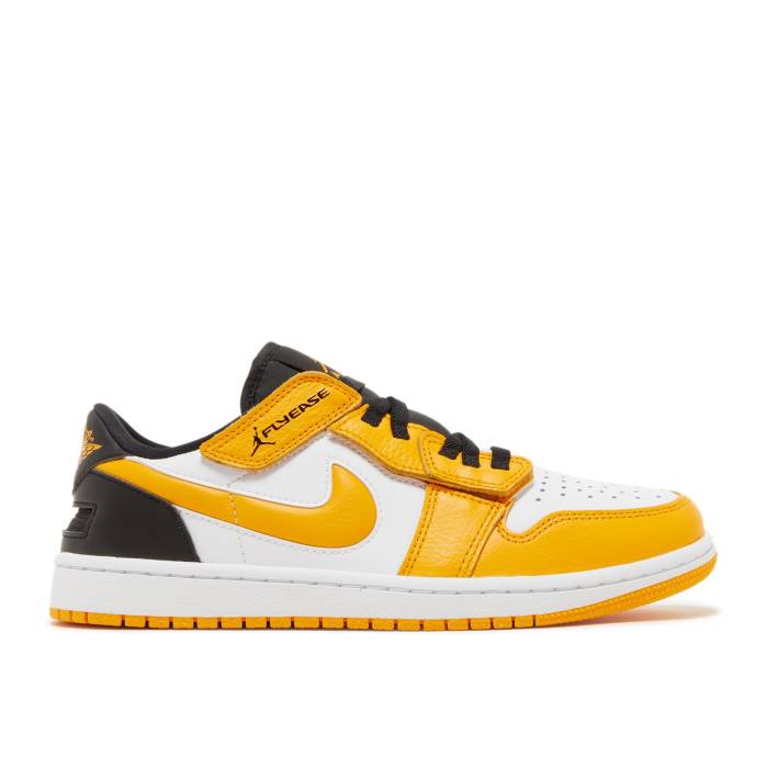 ナイキ エアジョーダン Air Jordan 【 Jordan 1 Low Flyease \u0027White Taxi\u0027 Men White/Black/Taxi 】 メンズ 白いこと 白いこと 黒いこと 黒いこと