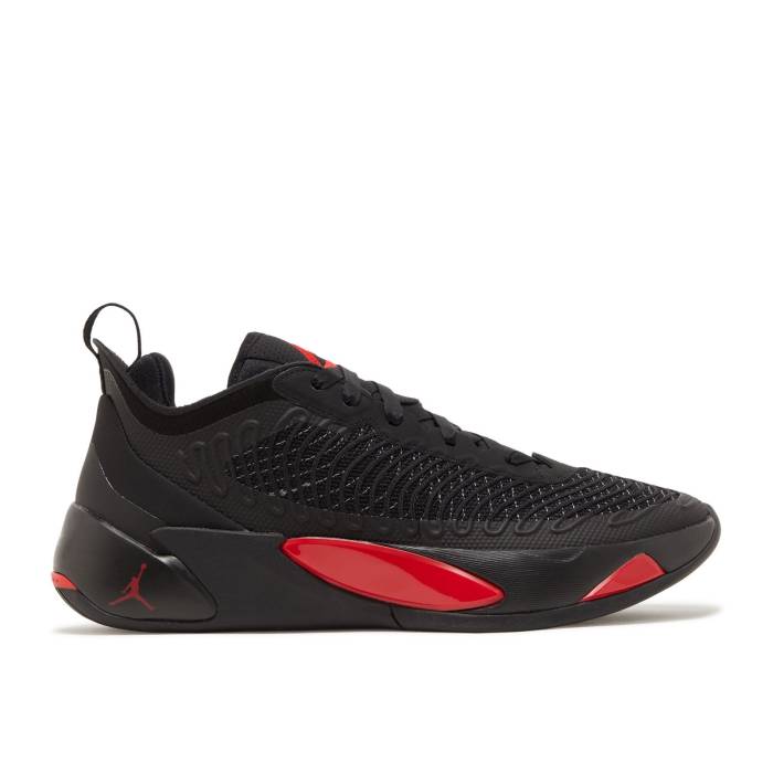 ナイキ エアジョーダン Air Jordan 【 Jordan Luka 1 Pf \u0027Bred\u0027 Men Black/Dark Grey/University Red 】 メンズ 黒いこと 黒いこと 薄墨色 薄墨色 Red 赤・赤いこと