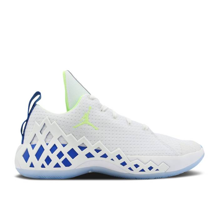ナイキ　エアジョーダン Air Jordan 【 Jordan Jumpman Diamond Low Pf 'White Blue Green' Men White/Liquid Lime/White 】 Jumpman ジャンプマン ダイヤモンド 青色 ブルー メンズ 白色 ホワイト ライム 27,170円