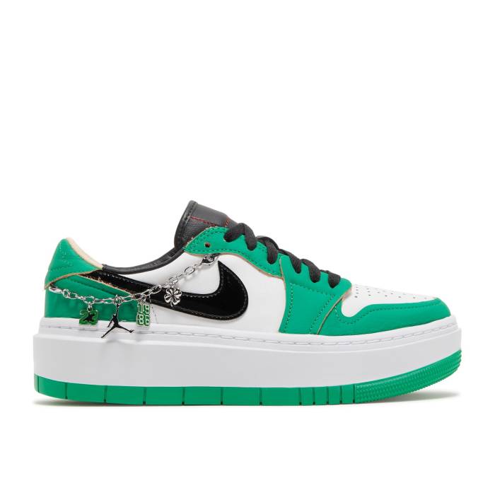 ナイキ エアジョーダン Air Jordan 【 Wmns Jordan 1 Elevate Low Se \u0027Lucky Green\u0027 Women Lucky Green/White/White Onyx/Black 】 レディース green 緑・緑であること 白いこと 白いこと 黒いこと 黒いこと