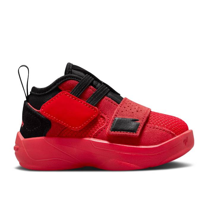 ナイキ　エアジョーダン Air Jordan 【 Jordan Zion 2 Td 'Red Suede Gum' Infant University Red/Bright Crimson/Gum Yellow/Black 】 スエード・スウェード ベビー Red 赤・レッド クリムゾン yellow 黄色・イエロー 黒色｜スニケス