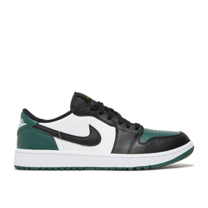 ナイキ エアジョーダン Air Jordan 【 Jordan 1 Low Golf Noble Green Men White/Black/Noble Green 】 golf ゴルフ メンズ 白色 ホワイト 黒色 ブラック green 緑・グリーン