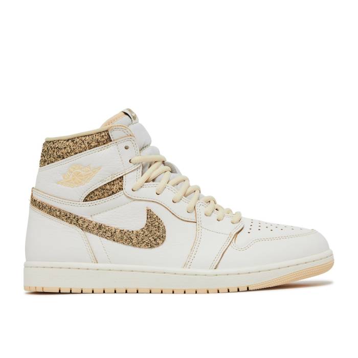 ナイキ エアジョーダン Air Jordan 【 Jordan 1 Retro High Og Craft Vibrations Of Naija Men Sail/Pale Vanilla/Black 】 レトロ ハイ メンズ 黒色 ブラック