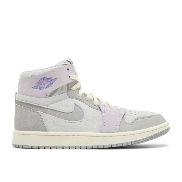 ナイキ エアジョーダン Air Jordan 【 Wmns Jordan 1 High Zoom Comfort 2 \u0027Barely Grape\u0027 Women Photon Dust/Barely Grape/Lapis/Light Smoke Grey 】 御機嫌 望遠レンズ レディース 薄墨色 薄墨色