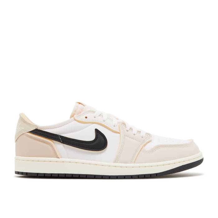 ナイキ エアジョーダン Air Jordan 【 Jordan 1 Retro Low Og Ex \u0027Coconut Milk\u0027 Men White/Coconut Milk/Black 】 レトロ メンズ 白いこと 白いこと 黒いこと 黒いこと