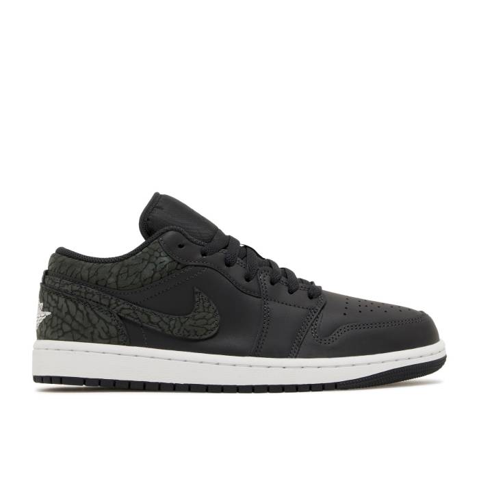 ナイキ　エアジョーダン Air Jordan 【 Jordan 1 Low Se \'Black Elephant\' Men Off Noir/Black/White/Black 】 メンズ 黒色 ブラック 白色 ホワイト