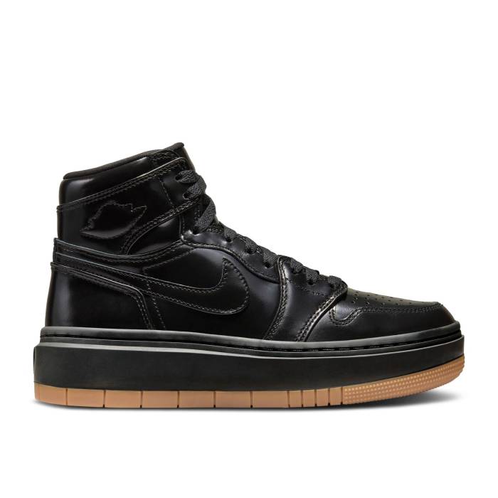 ナイキ エアジョーダン Air Jordan 【 Wmns Jordan 1 Elevate High Se \u0027Black Gum\u0027 Women Black/Medium Ash/Gum Light Brown/Black 】 御機嫌 レディース 黒いこと 黒いこと 赤銅色 赤銅色