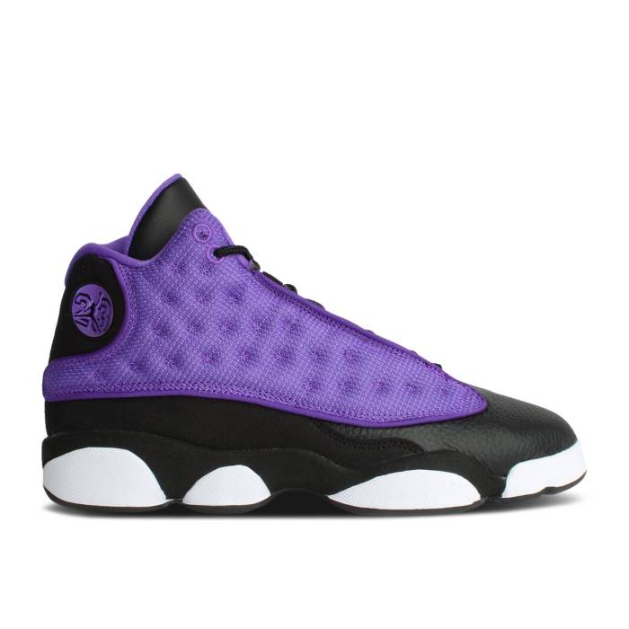 ナイキ エアジョーダン Air Jordan 【 Jordan 13 Retro ガウス \u0027Purple Venom\u0027 Youth Purple Venom/Black/White 】 13 サー青少年 レトロ 御坊っちゃん キッズ Purple 紫・パープル 黒いこと 黒いこと 白いこと 白いこと