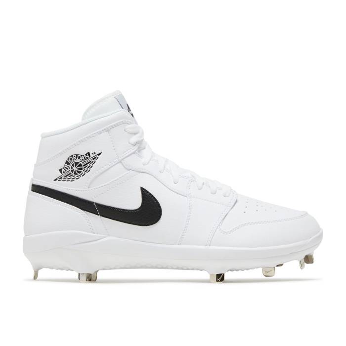 ナイキ　エアジョーダン Air Jordan 【 Jordan 1 Retro Metal 'White Black' Men White/White/Black 】 レトロ メタル メンズ 白色 ホワイト 黒色 ブラック