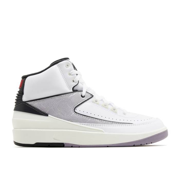 ナイキ エアジョーダン Air Jordan 【 Jordan 2 Retro Python Men White/Fire Red/Black/Sail/Cement Grey 】 レトロ メンズ 白色 ホワイト ファイア Red 赤・レッド 黒色 ブラック 灰色・シメント 灰色 グレー