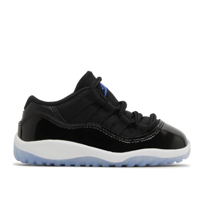ナイキ エアジョーダン Air Jordan 【 Jordan 11 Retro Low Td \u0027Space Jam\u0027 Infant Black/Varsity Royal/White 】 レトロ もの言う花 黒いこと 黒いこと 白いこと 白いこと