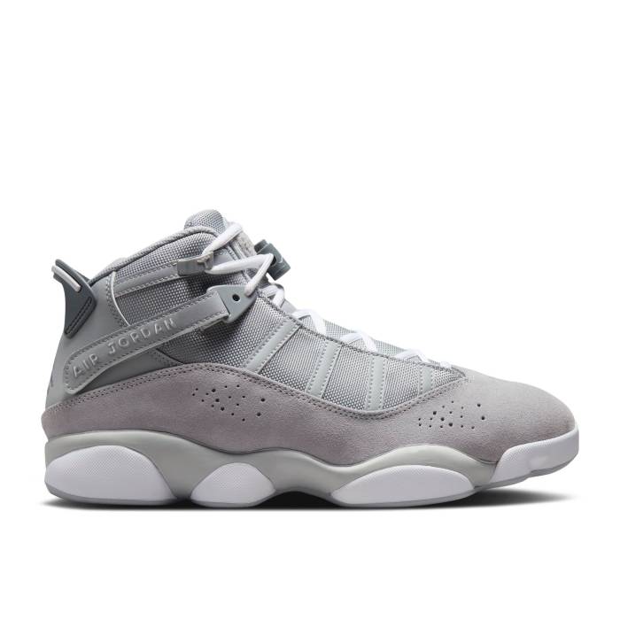 ナイキ エアジョーダン Air Jordan 【 Jordan 6 Rings \u0027Wolf Grey\u0027 Men Wolf Grey/White/Cool Grey 】 輪っか メンズ 薄墨色 薄墨色 白いこと 白いこと 冷やりとした