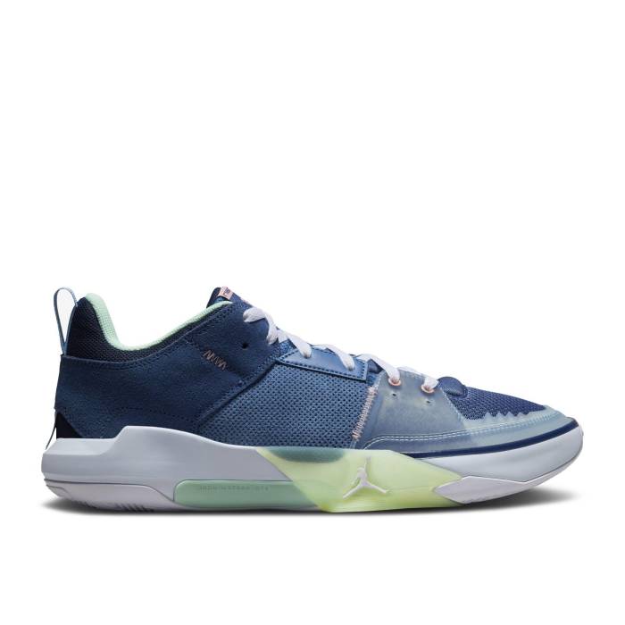 ナイキ　エアジョーダン Air Jordan 【 Jordan One Take 5 'Khelcey Barrs' Men Blue/Bleached Coral/Mystic Navy/Midnight Navy/Mint Foam/Football Grey 】 メンズ 青色 ブルー 紺色 ネイビー フットボール 灰色 グレー