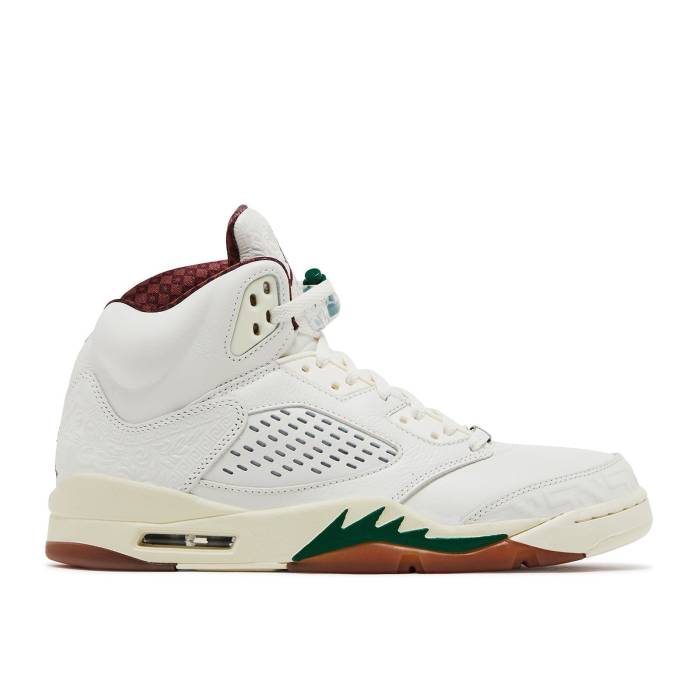 ナイキ エアジョーダン Air Jordan 【 Jordan 5 Retro \u0027El Grito - Sail\u0027 Men Sail/Coconut Milk/Pine Green/Dark Pony 】 レトロ メンズ green 緑・緑であること 子馬