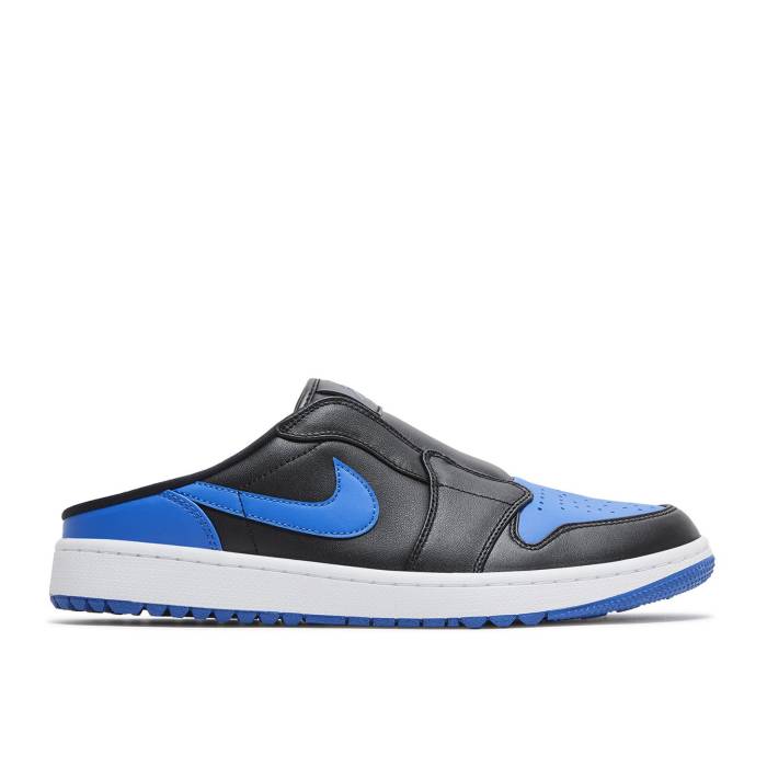 ナイキ エアジョーダン Air Jordan 【 Jordan 1 Mule Golf \u0027Royal\u0027 Men Black/White/Royal 】 golf ゴルフ メンズ 黒いこと 黒いこと 白いこと 白いこと