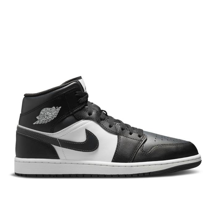 ナイキ　エアジョーダン Air Jordan 【 Jordan 1 Mid 'Off Noir Toe' Men Black/Off Noir/Summit White 】 ミッド メンズ 黒色 ブラック 白色 ホワイト