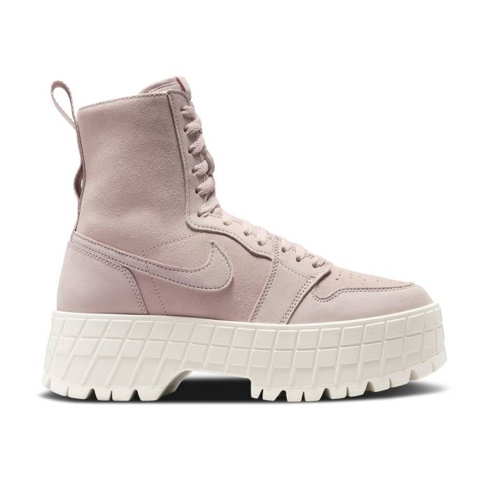 ナイキ エアジョーダン Air Jordan 【 Wmns Jordan 1 High Brooklyn \u0027Pink Oxford\u0027 Women Pink Oxford/Pink Oxford/Phantom 】 御機嫌 ブルックリン レディース pink サクラ色 オックスフォード