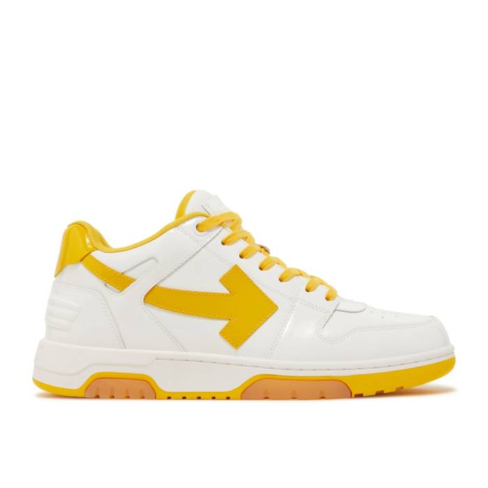 オフホワイト Off-White 【 Out Of Office Low White Yellow Men White/Yellow 】 メンズ 白色 ホワイト yellow 黄色・イエロー