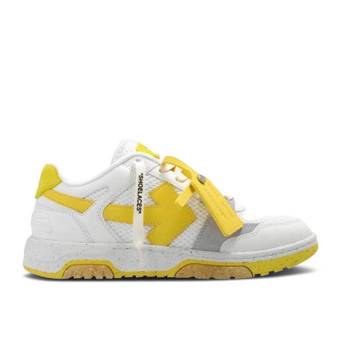 オフホワイト Off-White 【 Wmns Out Of Office Slim 'White Yellow' Women White/Yellow 】 slim スリム レディース 白色 ホワイト yellow 黄色・イエロー