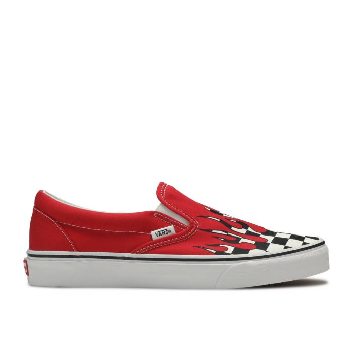 VANS 28cm スリッポンバンズ ヴァンズ スリップオン フレイム柄 楽天市場】VANS CLASSIC SLIP-ON【バンズ クラシック スリッポン