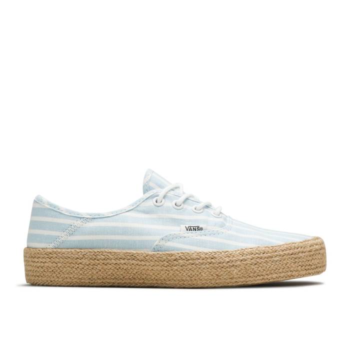 ヴァンズ Vans 【 Wmns Slip_On Espadrille \u0027Alaskan Blue\u0027 Women Alaskan Blue/White 】 レディース 青味 青み 白いこと 白いこと
