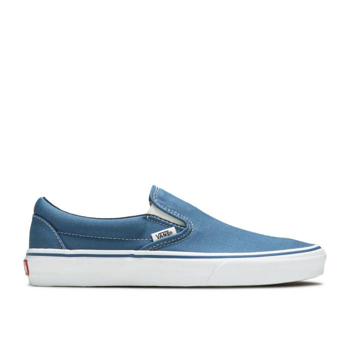 ヴァンズ Vans 【 Classic Slip-On \u0027Navy\u0027 Men Navy 】 古典派音楽 slip-on スリッポン メンズ 紺色 米国海軍