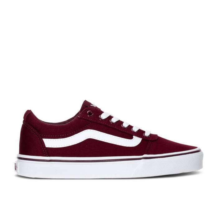 ヴァンズ Vans 【 Wmns Ward \u0027Burgundy\u0027 Women Burgundy 】 レディース ぶどう酒色・バーガンディー