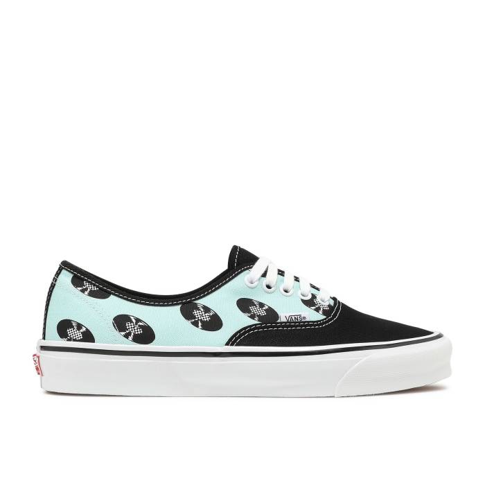 ヴァンズ Vans 【 Wacko Maria X Authentic Lx 'Records - Baby Blue' Men Black/Baby Blue/White 】 オーセンティック メンズ 黒色 ブラック 青色 ブルー 白色 ホワイト