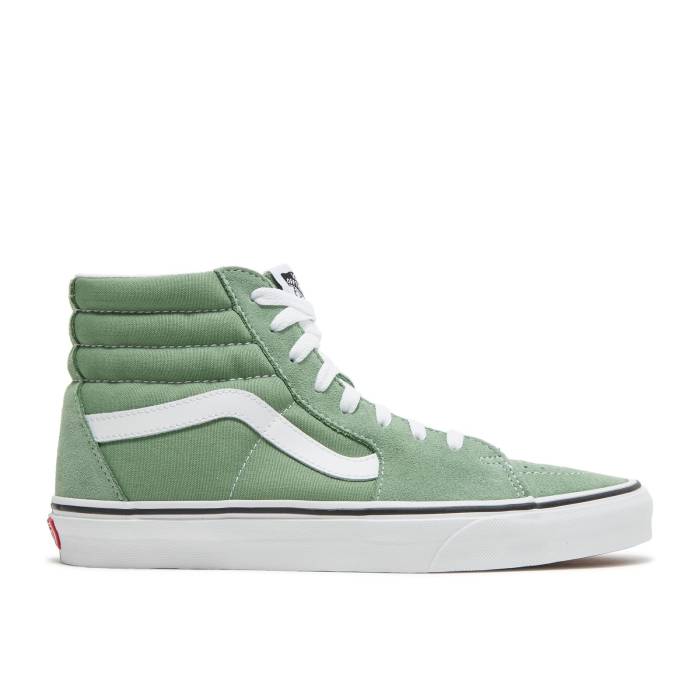 ヴァンズ Vans 【 Sk8-Hi \u0027Shale Green\u0027 Men Shale Green/True White 】 滑るご機嫌 メンズ green 緑・緑であること 白いこと 白いこと