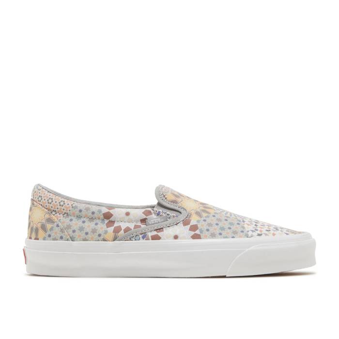 ヴァンズ Vans 【 Kith X Vault Og Classic Slip-On Lx 'Multi Tile' Men Cream/Multi 】 ボルト クラシック slip-on スリッポン メンズ クリーム 34,580円