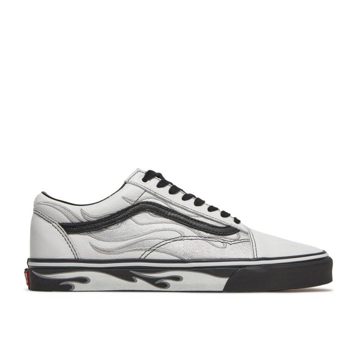 ヴァンズ Vans 【 A$Ap Rocky X Old Skool 'Worldwide Pack - White Flames' Men True White 】 白色 ホワイト メンズ 白色 ホワイト