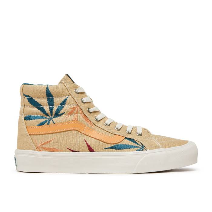 ヴァンズ Vans 【 Sk8-Hi Vr3 Lx \u0027Positive Vibrations\u0027 Men Taos Taupe 】 滑るご機嫌 メンズ