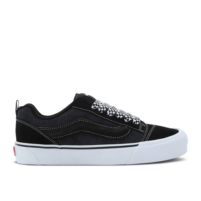 ヴァンズ Vans 【 Knu-Skool Vlt Lx \u0027Black Charcoal\u0027 Men Black/Charcoal 】 メンズ 黒いこと 黒いこと 濃灰色